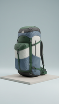 Alpine modular climbing pack